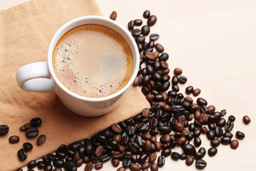 Cup of hot coffee ,Espresso