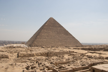 Fototapeta na wymiar クフ王の大ピラミッド