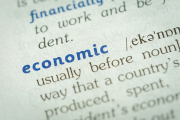 Obraz premium Dictionary definition of word