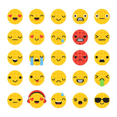 Waffle emoticons