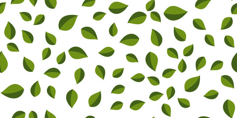 leaves seamless background