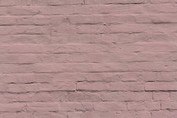 Obraz premium brick wall covered with pink lime
