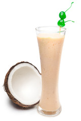 coconut  juice with milk