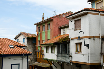Buildings in Cudillero - Spain