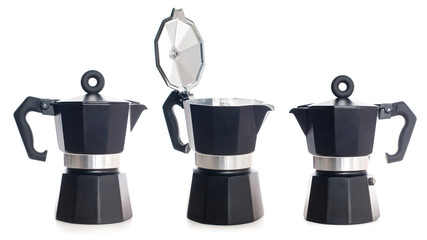 set of geyser coffee maker
