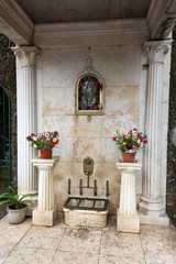Fototapeta na wymiar The drinking fountain of Our Lady of Monte, Funchal, Madeira