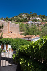 Fototapeta na wymiar Mallorca - Mountain village Galilea in the Tramuntana mountains - 4251