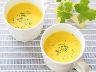 かぼちゃの冷製スープ