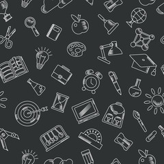 school pattren black