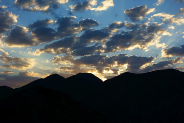 E4 European long distance hiking path in the Lefka Ori Mountain Range, Crete, Greece