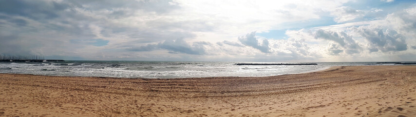 Plage de Palavas les Flots, Hérault, France