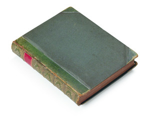 old book with leather binding