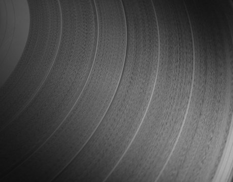 vinyl record close-up