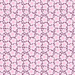 Seamless background with flowers