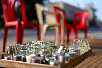 Empty Glasses and Empty Chairs