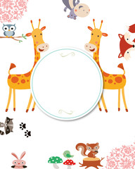 Kid greeting card