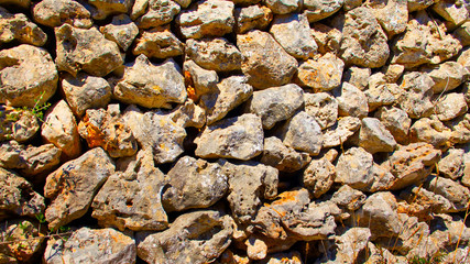 Background texture of stone wall