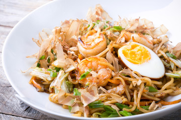 Asian fried noodles