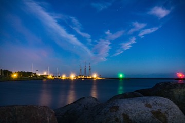 nacht im hafen