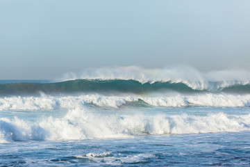 Waves Crashing Ocean Power