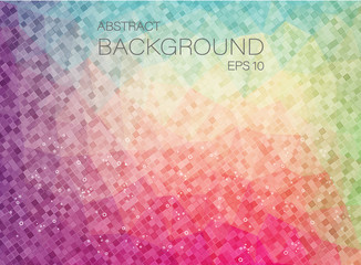 colorfull background of small square shapes.