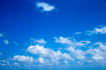 blue sky with cloud