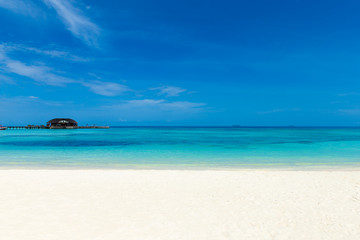 Fototapeta na wymiar beach in Maldives