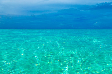 Obraz na płótnie Canvas tropical beach in Maldives