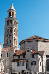 cathédrale Saint-Domnius à Split en Croatie