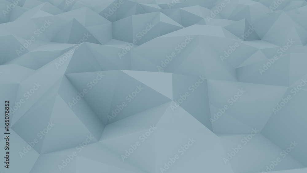 Poster abstract edge and vertex blue background for reports and presentations. 3d rendering