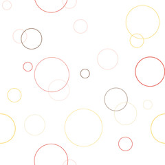 Seamless geometric pattern texture with circles