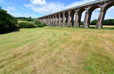A railway viaduct in West Sussex England
