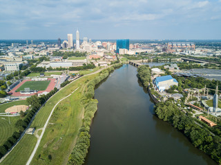 Fototapeta na wymiar Indianapolis - Drone View