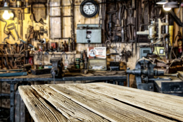 workshop and desk for your decoration 