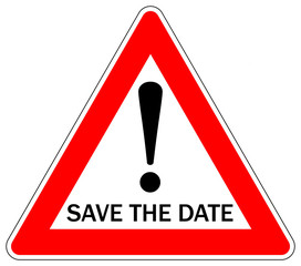 Save the Date! / Warndreieck