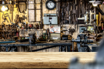 workshop and desk for your decoration 