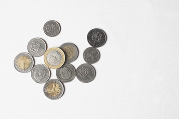 Shot Of Moroccan Coins