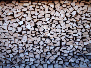Fire wood background