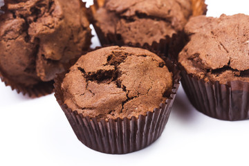 Chocolate cake, muffin cake