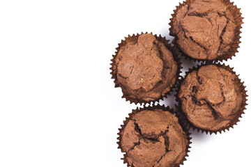 Chocolate cake, muffin cake