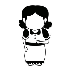 portrait of lovely grandmother old woman happy