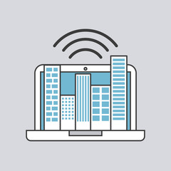 Signal intense location icon vector illustration design graphic