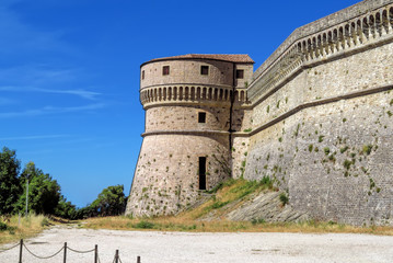 Fototapeta na wymiar San Leo - Fortress of San Leo