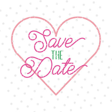 save the date special icon vector illustration design graphic