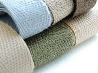 Cotton twill tape for sewing.