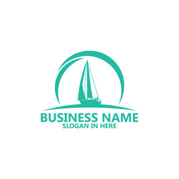 Sailing Logo Template Design