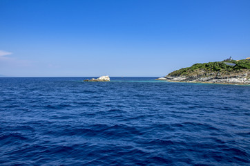 Fototapeta premium Lighthouse - Paxos Island - Greece