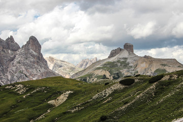 Fototapeta premium Dolomiten mit den Drei Zinnen in Südtirol