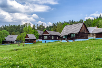 Rural house in village