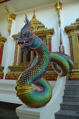 Fototapeta premium Buddhistische Tempel in Nakhon Phanom Thailand